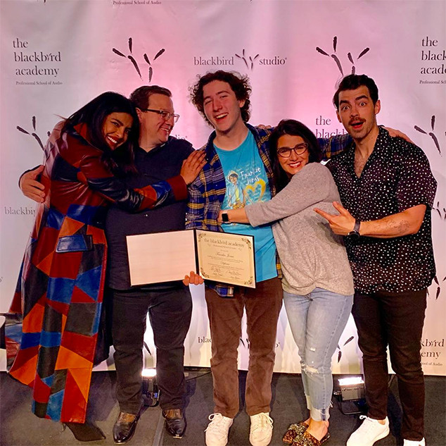 Priyanka Chopra Joins The Family At Frankie Jonas Graduation E Online